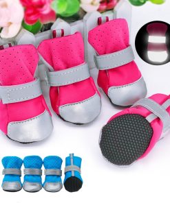 Waterproof Winter Small Dogs and Cats Shoes 4 pcs Set
